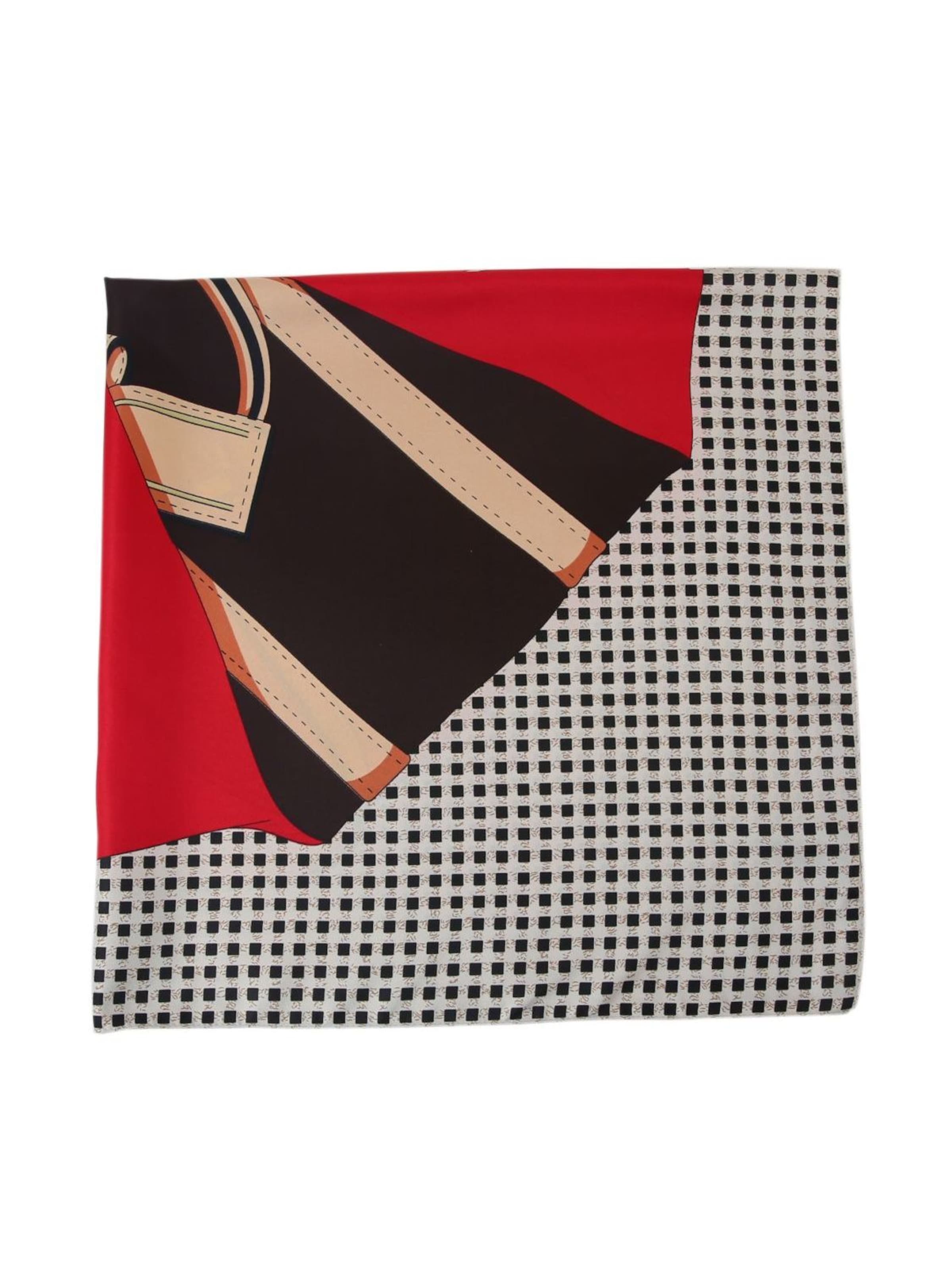 Écharpe alberto cabale en rouge