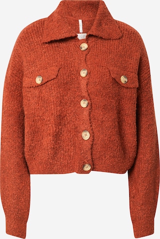 DeFacto Strickjacke in Orange: predná strana