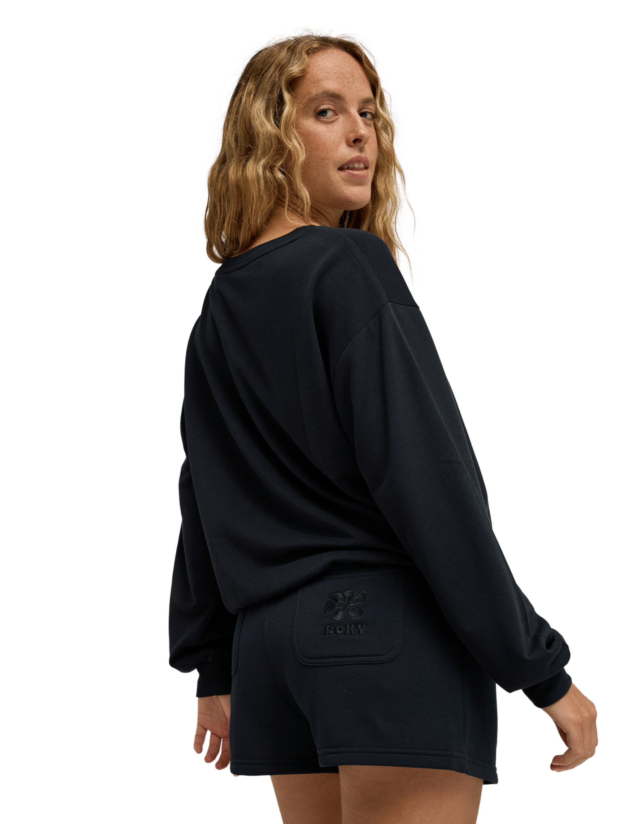 ROXY Regular Shorts 'Surfing By Moonlight' in Grau