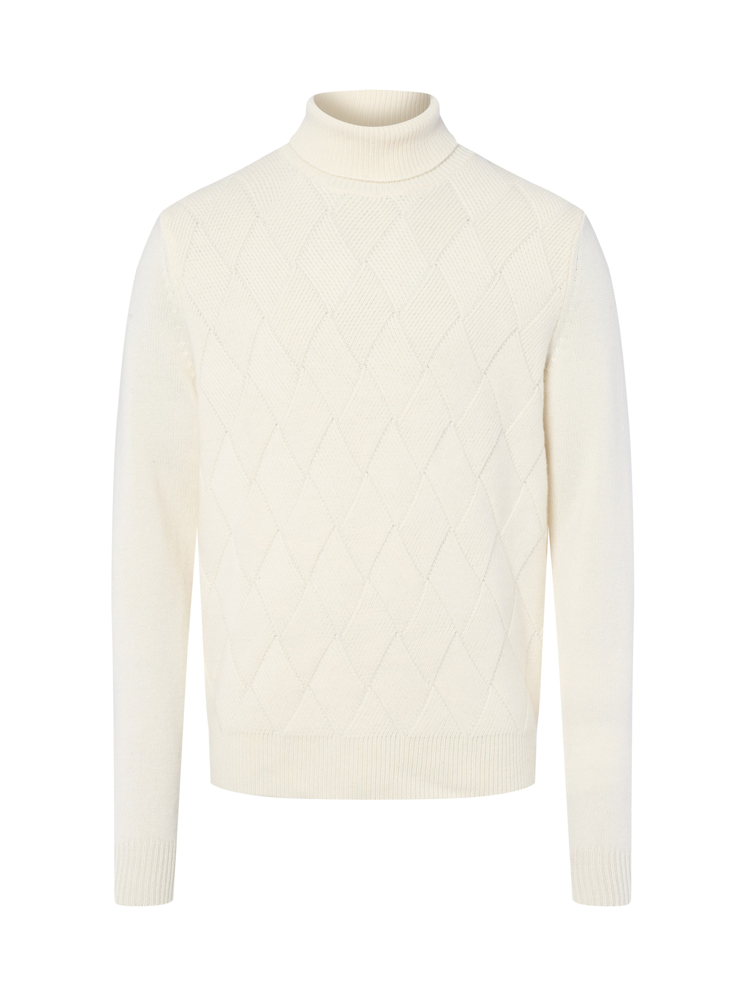 Nils Sundström Trui in Wit: voorkant