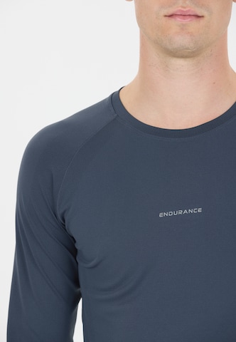 ENDURANCE Langarmshirt 'Felipe' in Blau