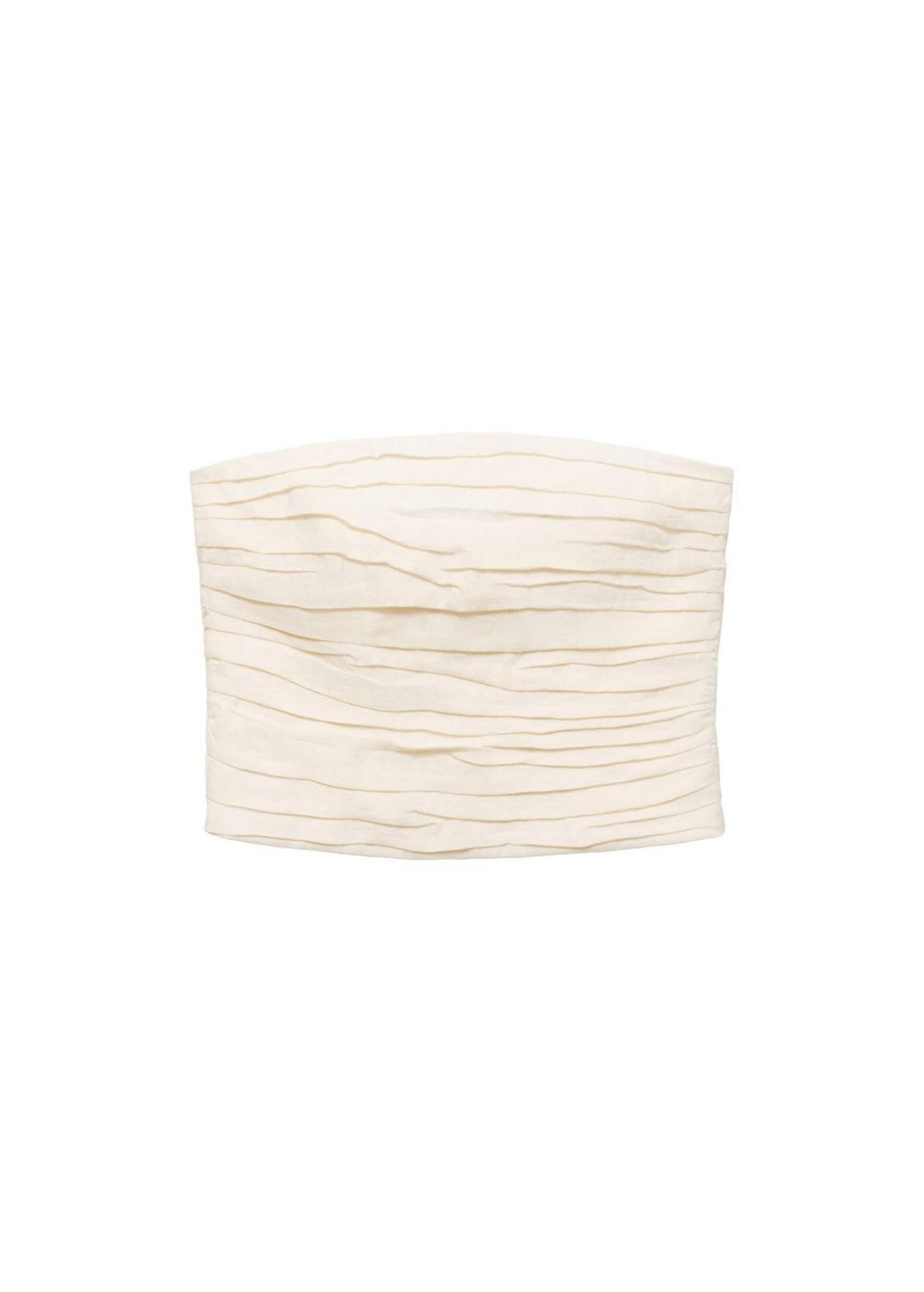 MANGO Topp 'Margot' i vit: framsida