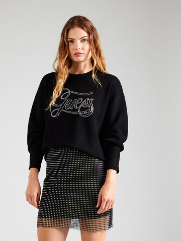 GUESS Pullover 'LAURA' in Schwarz: Vorderseite