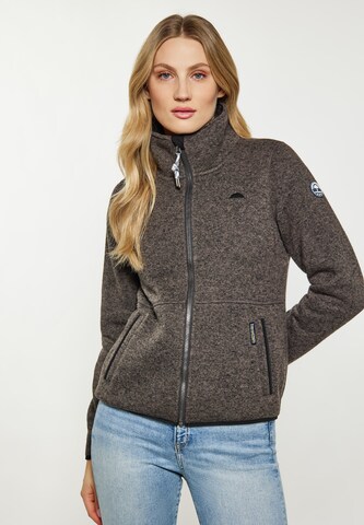 Schmuddelwedda - Chaqueta polar en gris: frente