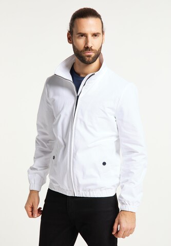 Veste mi-saison DreiMaster Maritim en blanc : devant