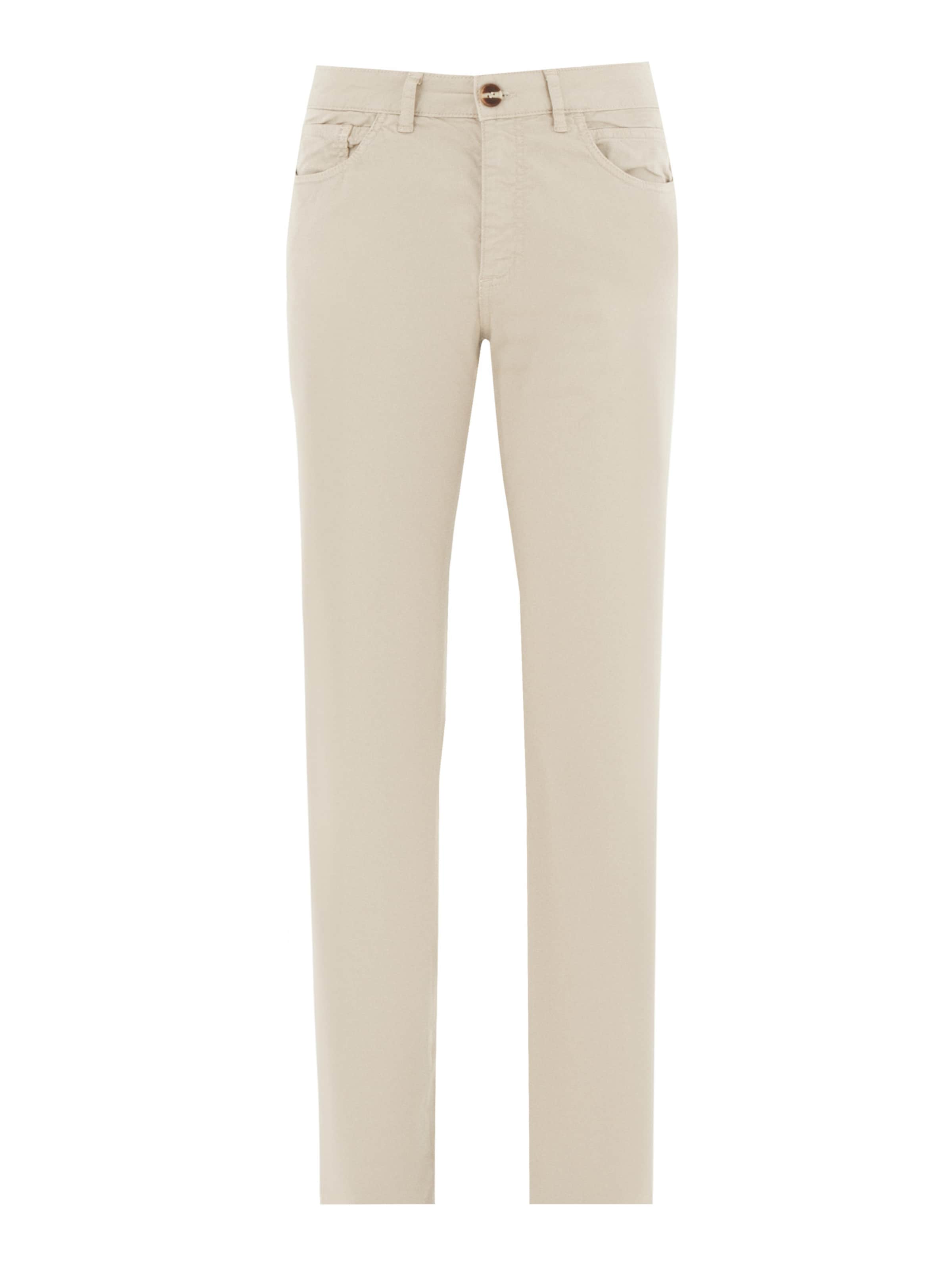 Organication Skinny Jeans in Beige: Vorderseite