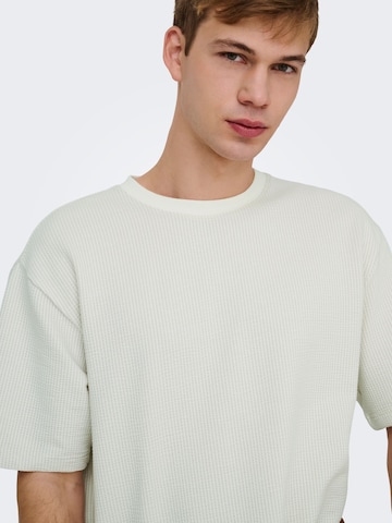 Only & Sons T-Shirt 'ONSKian' in Weiß