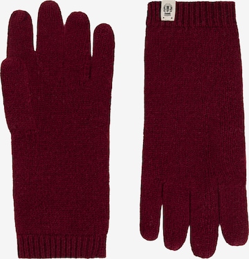 Mezzoguanti di Roeckl in rosso: frontale