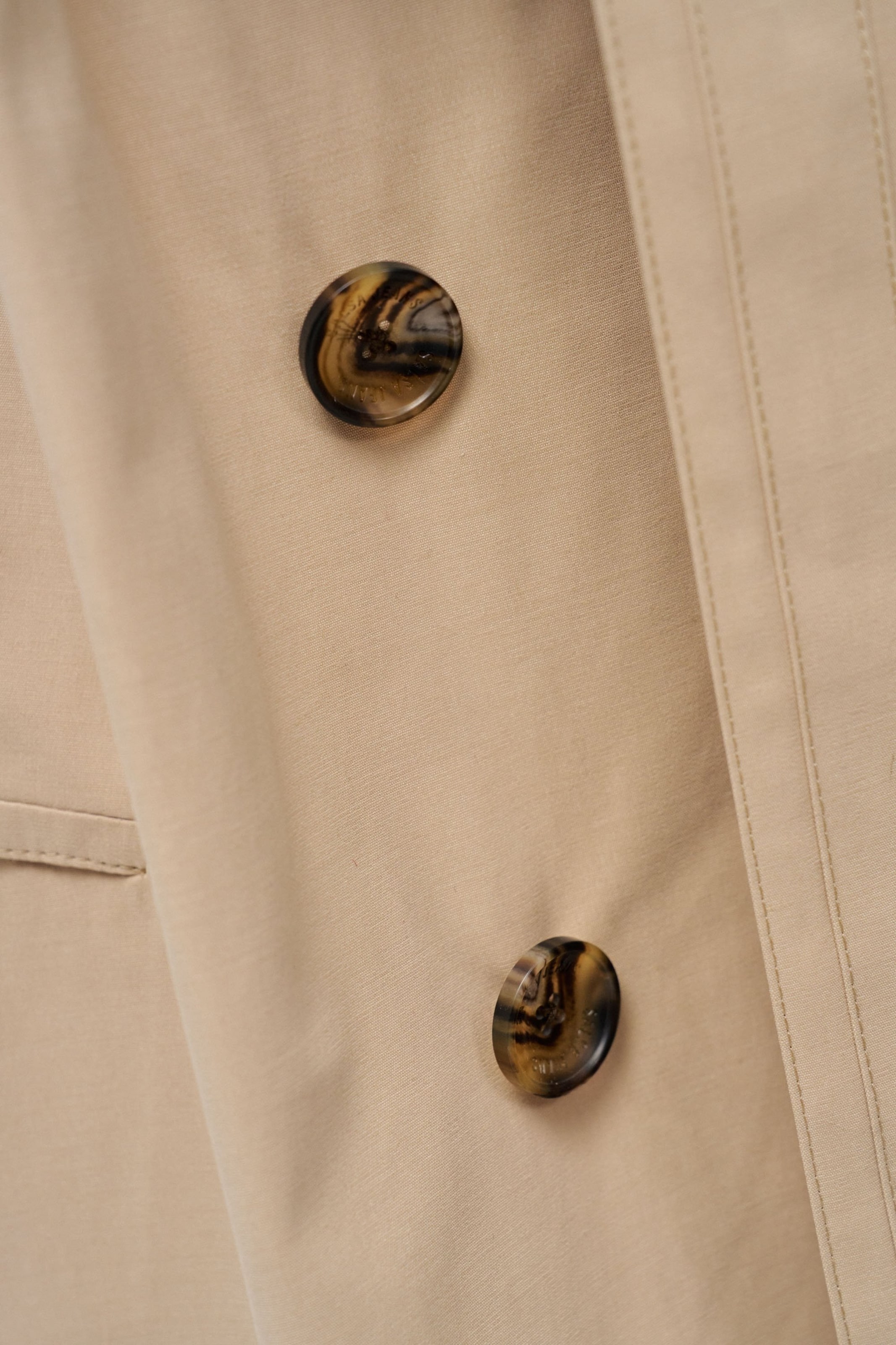 Salsa Jeans Trench Coat in Beige