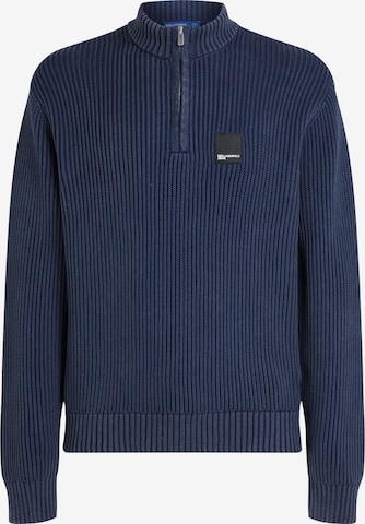 mėlyna KARL LAGERFELD JEANS Megztinis: priekis