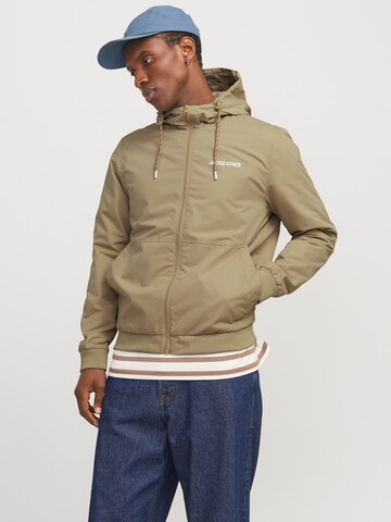 Veste mi-saison 'JJERush' JACK & JONES en beige : devant