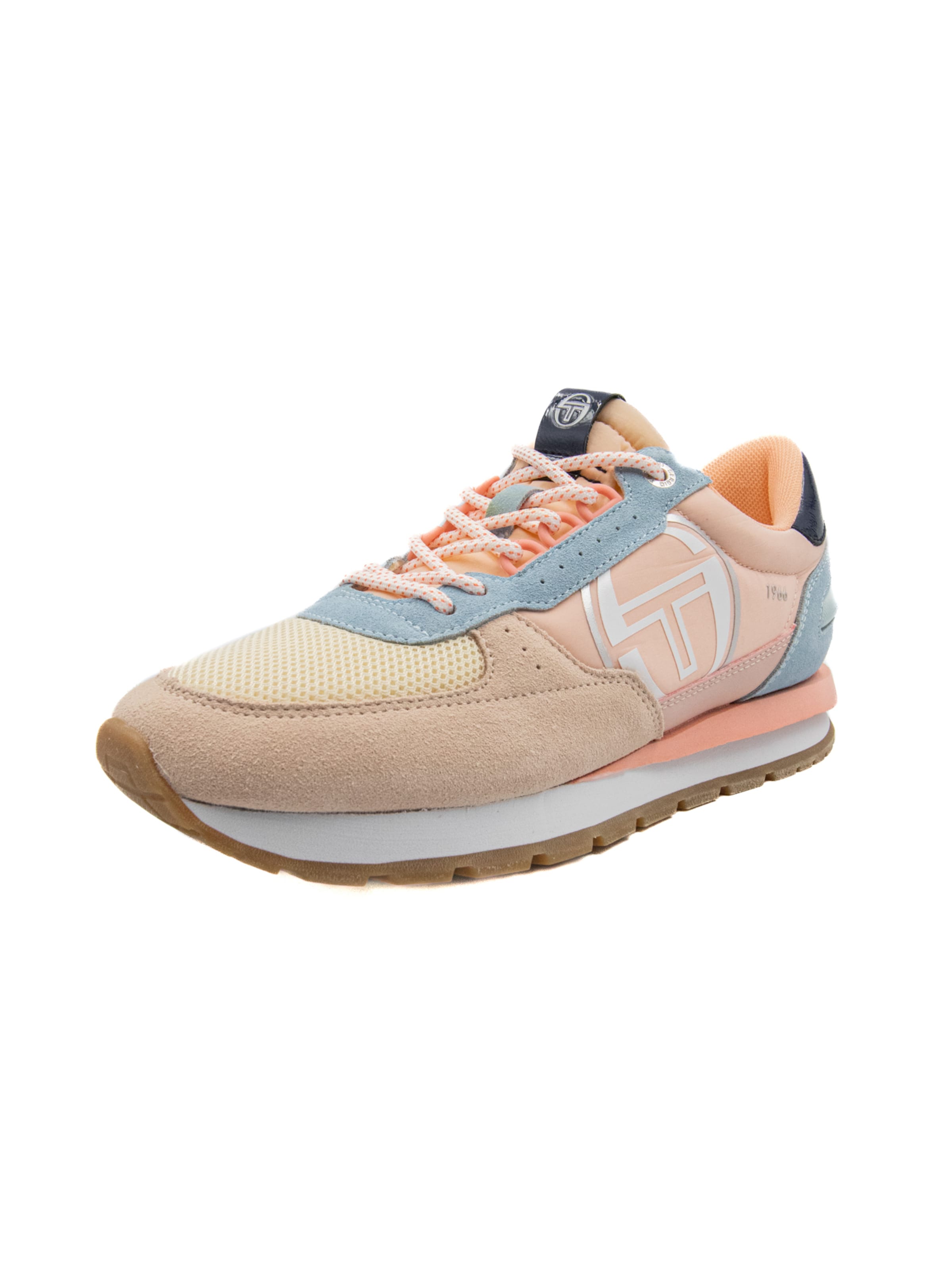 Sergio Tacchini Platform trainers ' VENEZIA ' in Pink: front