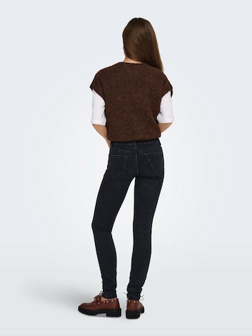 ONLY Skinny Τζιν 'ONLCoral' σε μαύρο