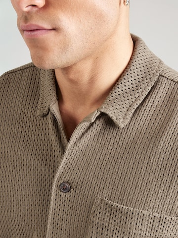 Regular fit Camicia di Lindbergh in verde