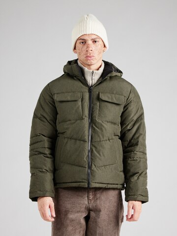 Veste d’hiver 'JJBuild' JACK & JONES en vert : devant