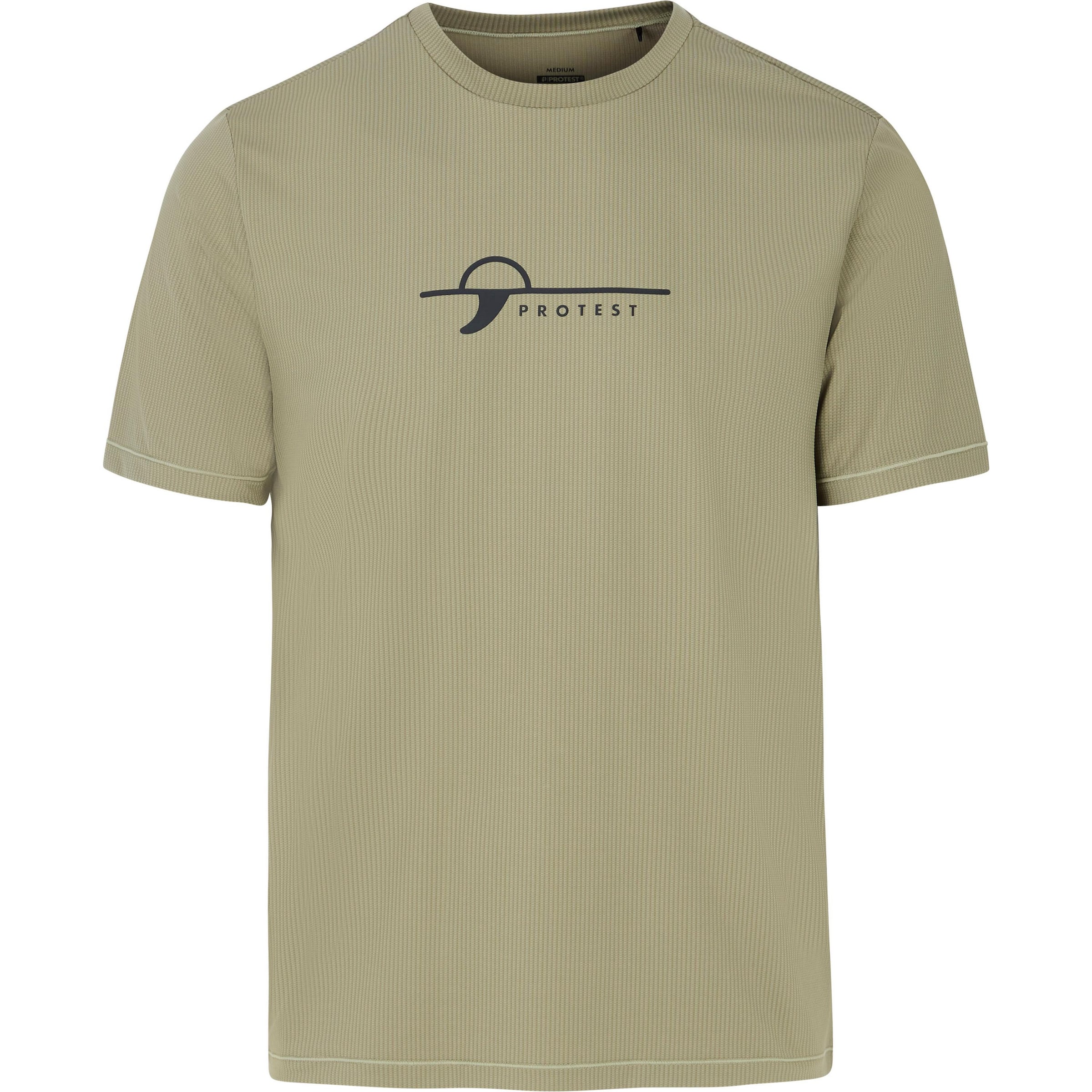 PROTEST Performance Shirt 'Core' in Green: front