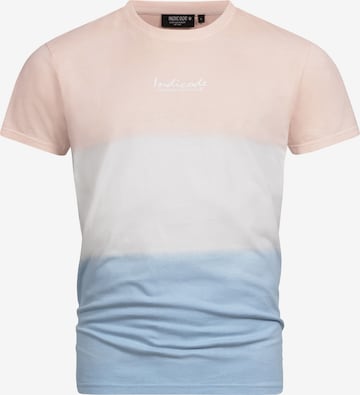 INDICODE JEANS T-Shirt 'Dipps' in Mischfarben: predná strana