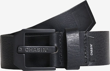 Ceinture 'Mason' CHASIN' en noir : devant