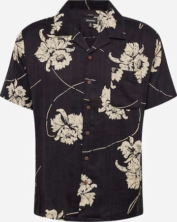 Brixton - Camisa 'BUNKER SLUB' en negro: frente