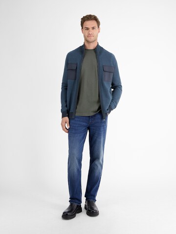 LERROS Gebreid vest in Blauw