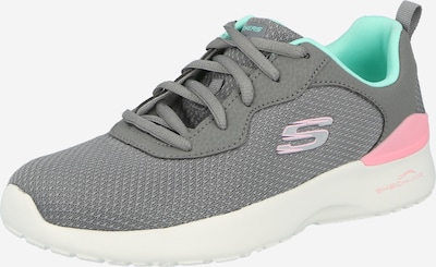 SKECHERS Sneaker in rauchgrau / jade / hellpink, Produktansicht