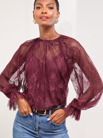 Lipsy Blúzka - Červená: predná strana