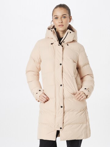 Manteau outdoor BRUNOTTI en rose : devant