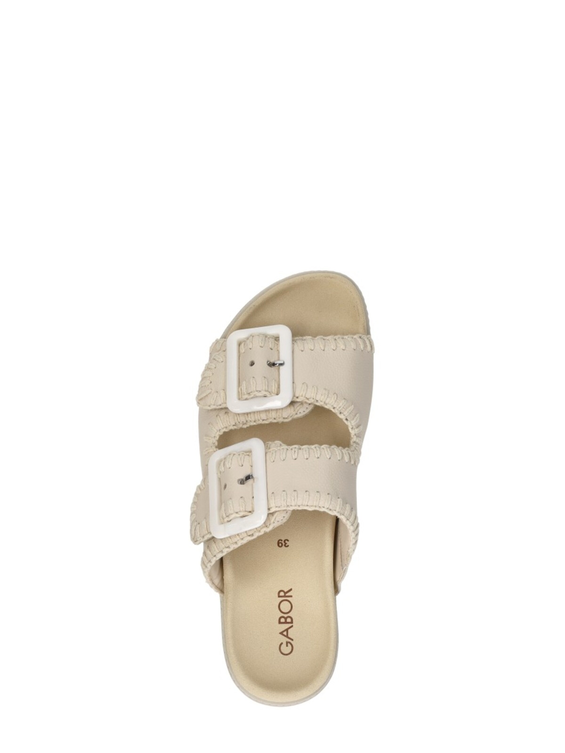 GABOR Huisschoenen 'Open Teen' in Wit