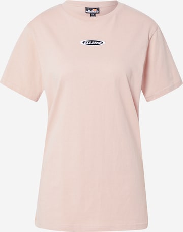 T-shirt ELLESSE en rose : devant