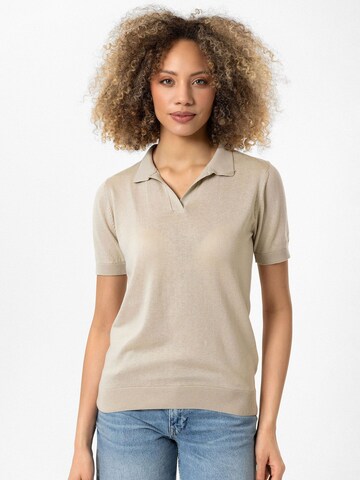 Pull-over 'Celine' Williot en beige : devant