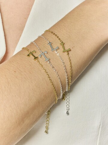 Luxenter Armbånd 'Alphabet T' i guld