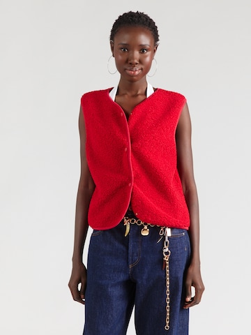Hailys Kamizelka 'Ni44cola' w kolorze czerwony: przód
