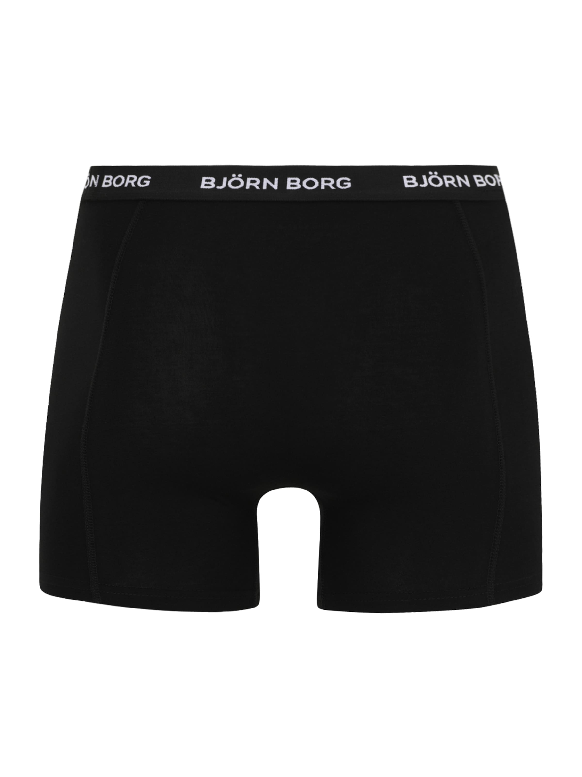 BJÖRN BORG Boksershorts i sort: forside