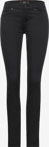 Pantalon STREET ONE en noir : devant