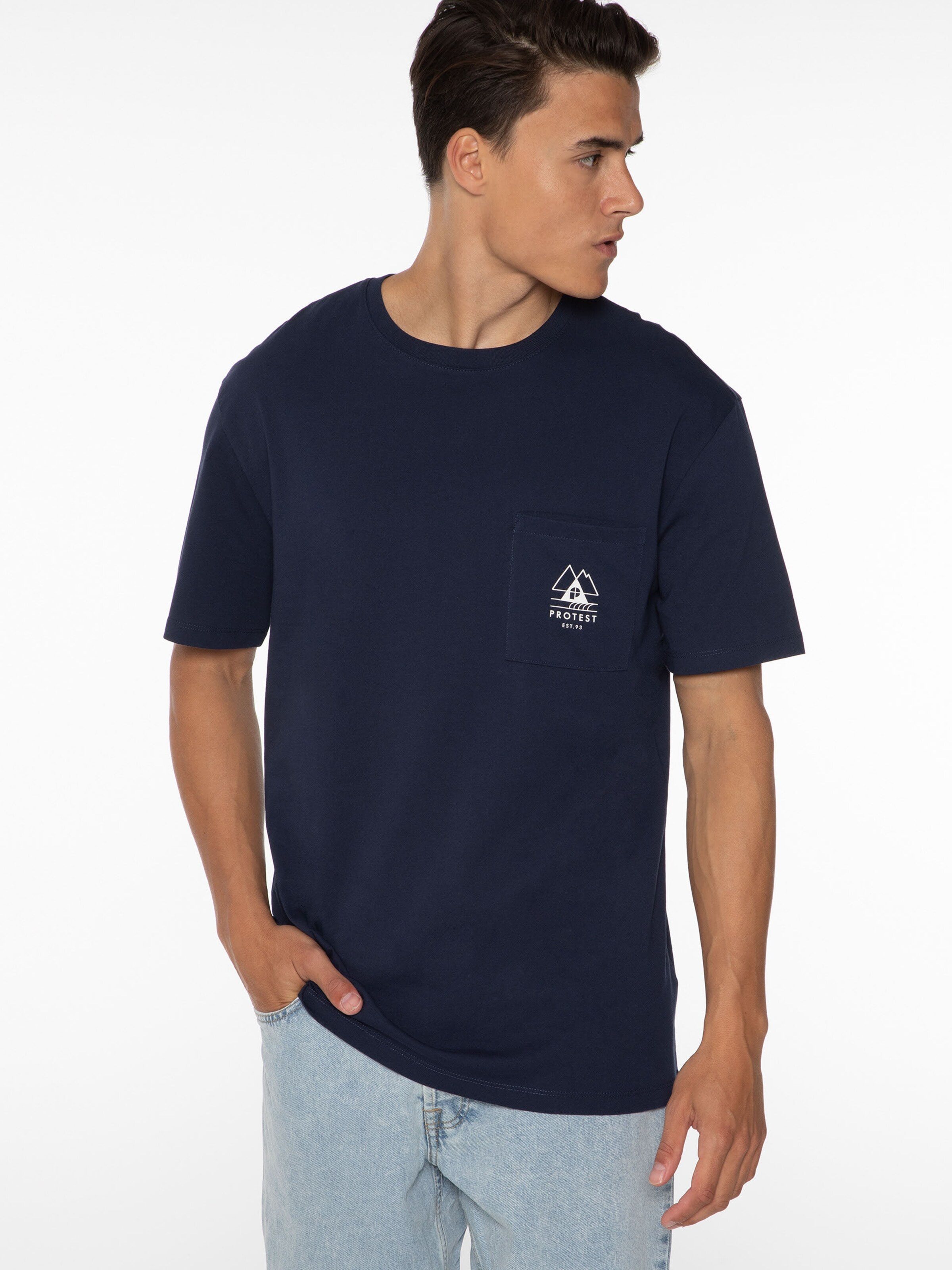 PROTEST Shirt 'ISIAH'‌‌‌‌‌‌‌‌ in Blau