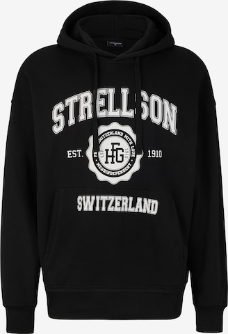 STRELLSON Sweatshirt ' Nadav ' in Black: front