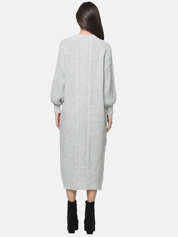 Elara Strickkleid in Grau