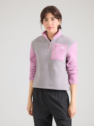 THE NORTH FACE Sweter sportowy 'YUMIORI' w kolorze fioletowy: przód