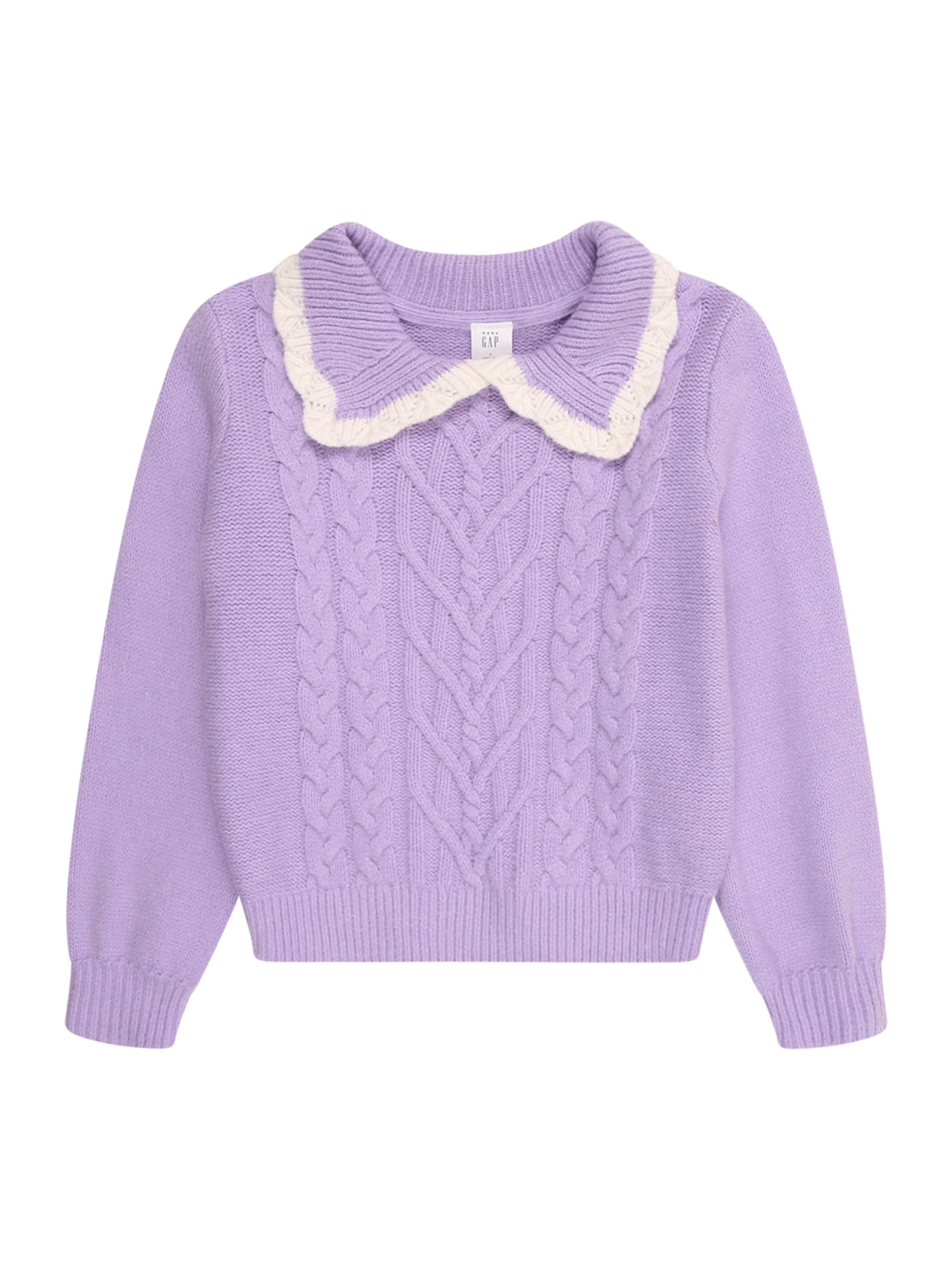 GAP Sweter &#x27;CASHSOFT&#x27; w kolorze fioletowy: przód