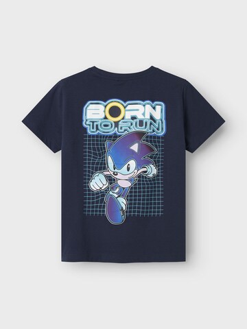 NAME IT Shirt 'Sonic' in Blue