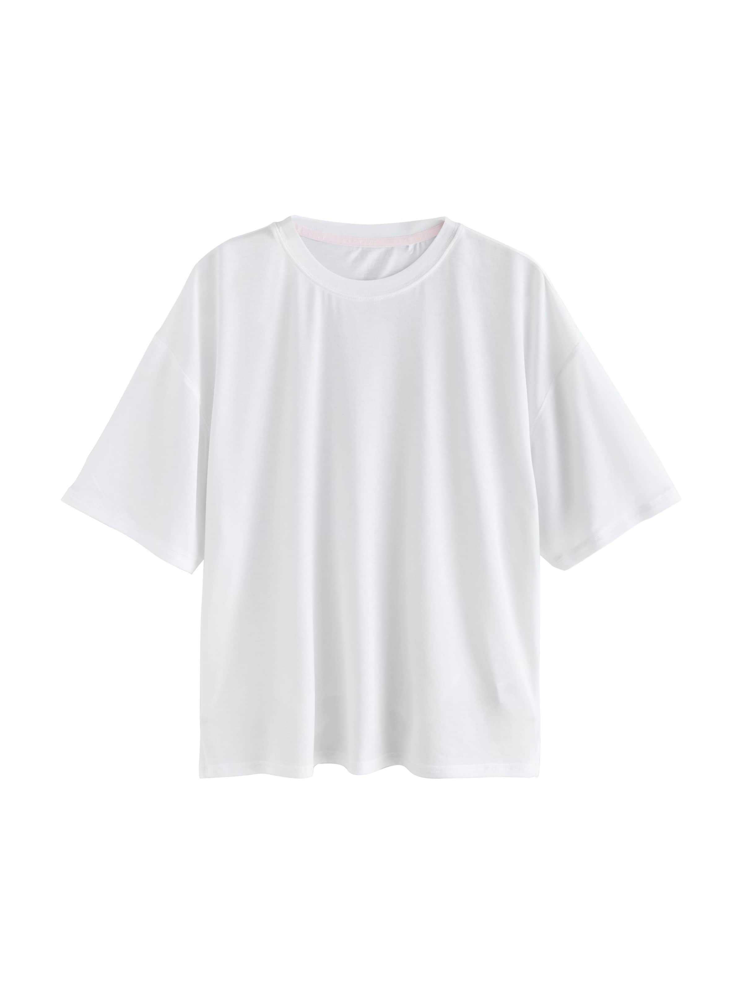Next T-shirt i vit: framsida