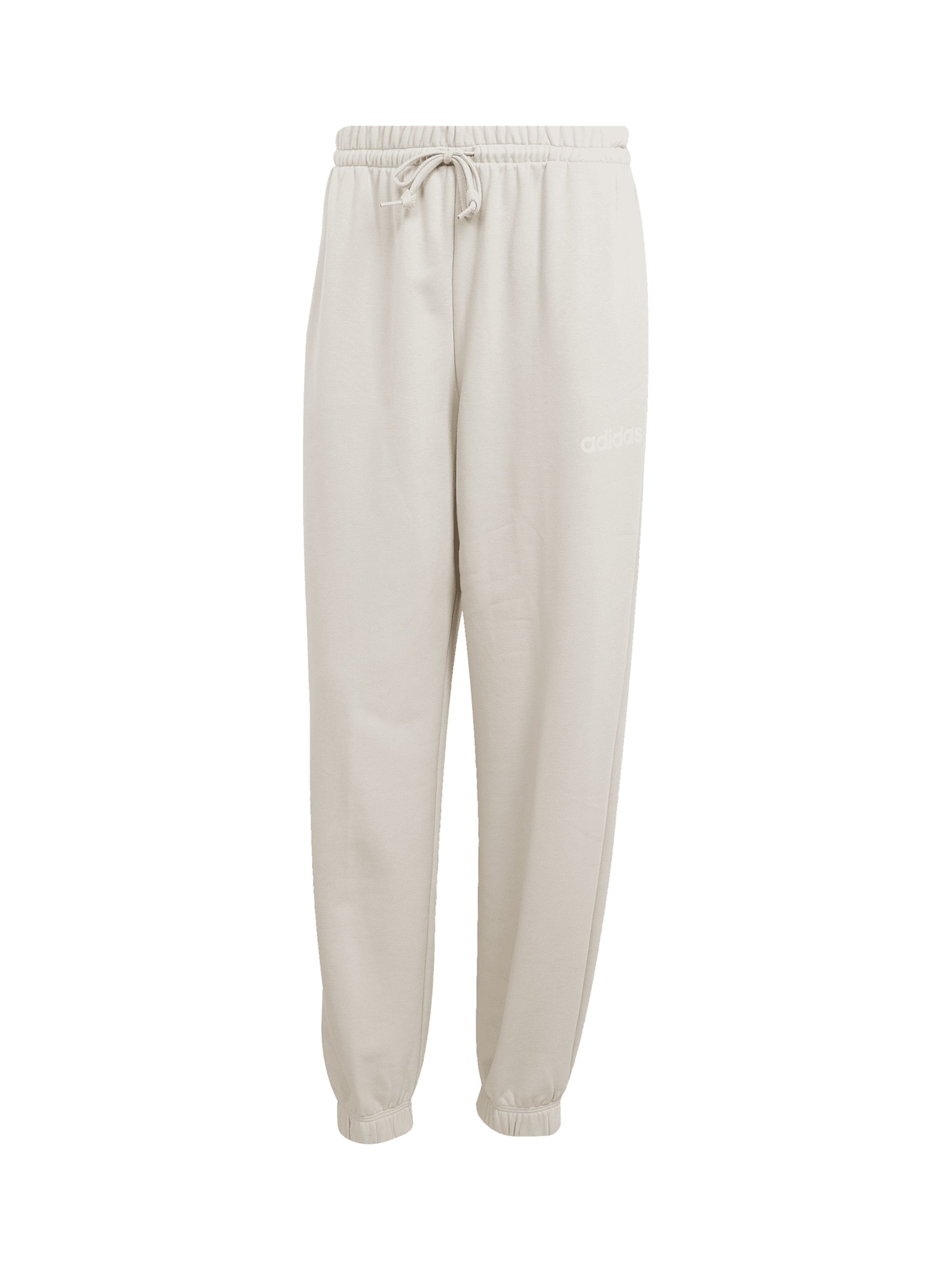 ADIDAS PERFORMANCE Tapered Sporthose 'Essentials Linear' in Grau: Vorderseite