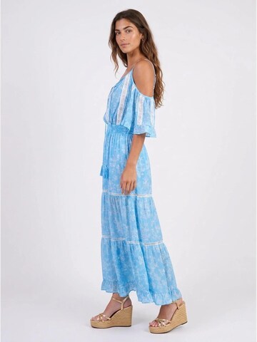 Miss June - Vestido 'Robe Longue Karena' en azul