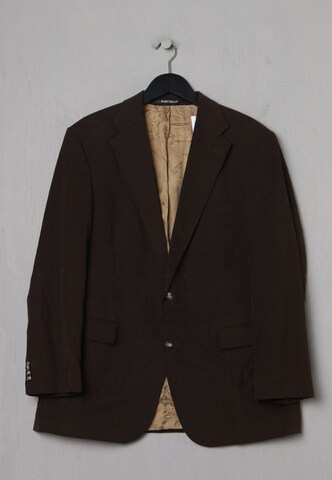 Piattelli Suit Jacket in L-XL in Brown: front