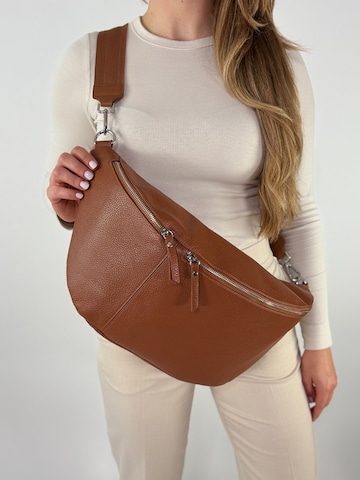 lePelou Fanny Pack 'AMALFI' in Brown