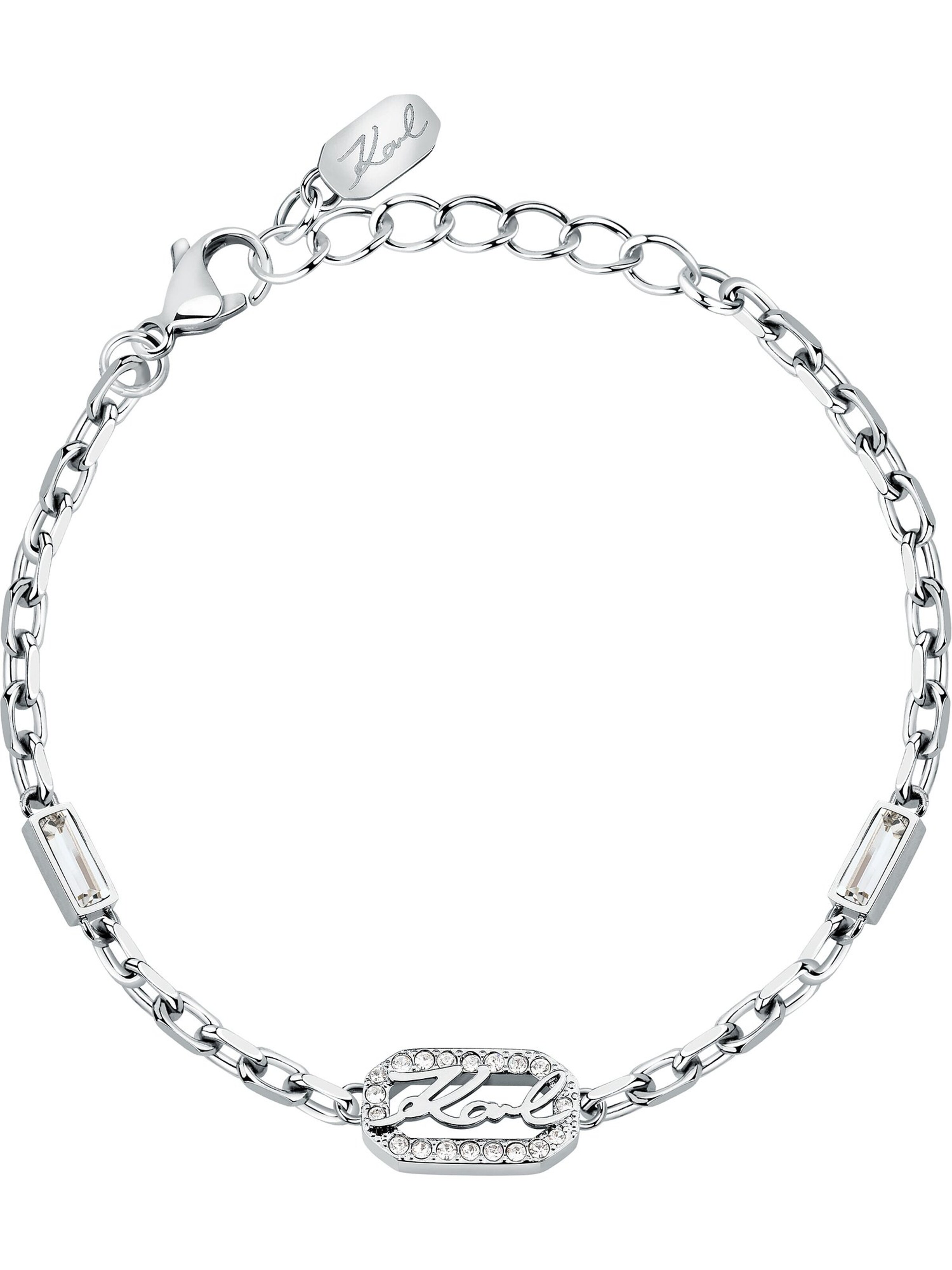 Karl Lagerfeld Bracelet in Silver: front