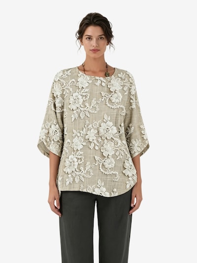 Yesfashion Bluse in S in beige, Produktansicht