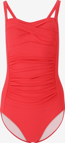 Cruz Bralette Swimsuit 'Nicola' in Red: front