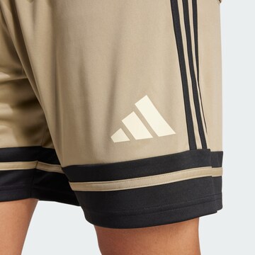 Regular Pantalon de sport 'Squadra 25' ADIDAS PERFORMANCE en beige