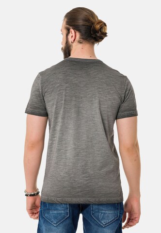 CIPO & BAXX T-Shirt in Grau